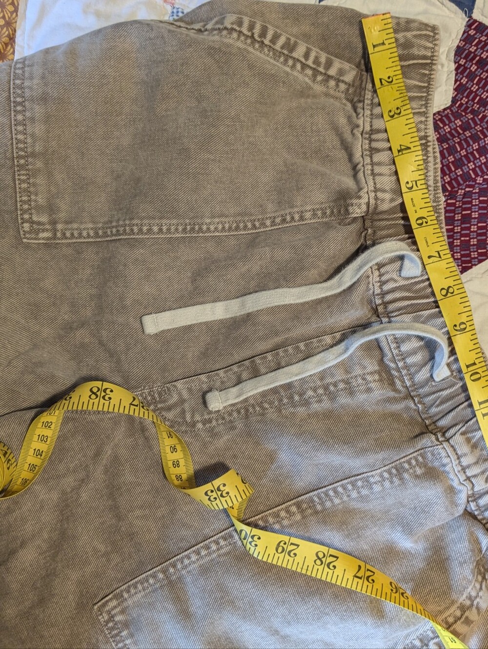 Gap High Rise Wide Leg Utility Drawstring Jeans - Picture 3 of 4